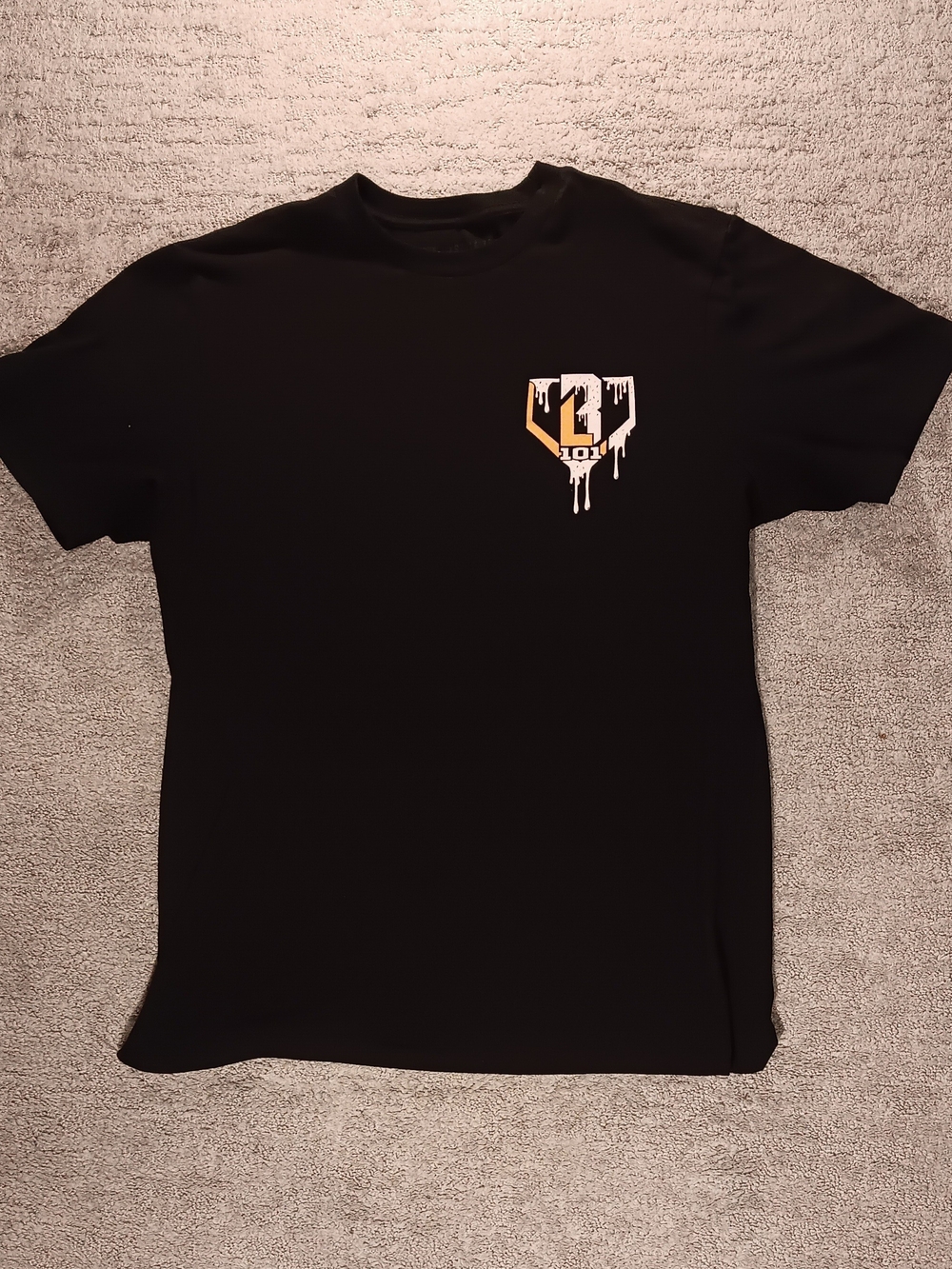 Baseball Lifestyle 101 Men's Black Short-Sleeve Tee